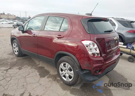 2017 Chevrolet Trax Ls from USA, damaged, VIN 3GNCJKSB8HL268112